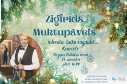 Zigfrīda Muktupāvela koncerts Līvānu TIC
